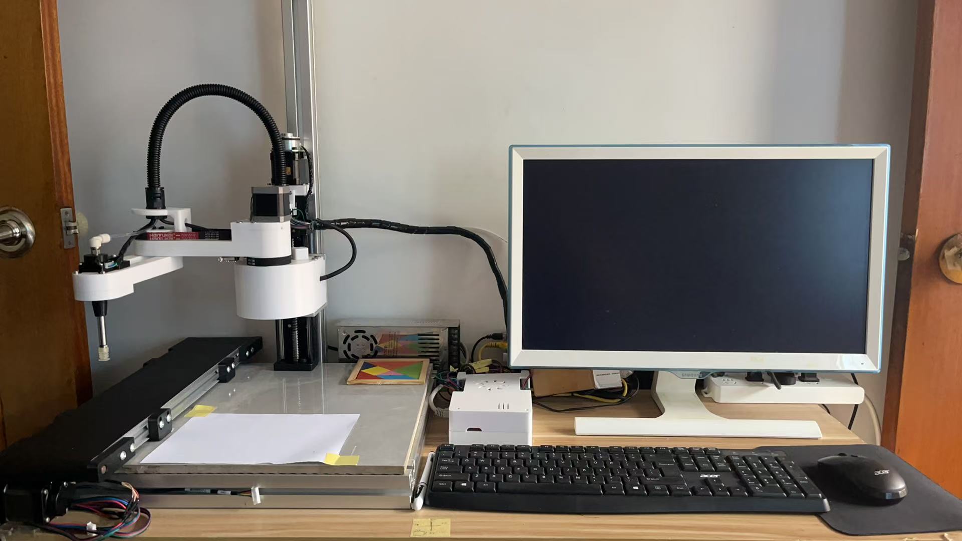 SCARA 激光雕刻机